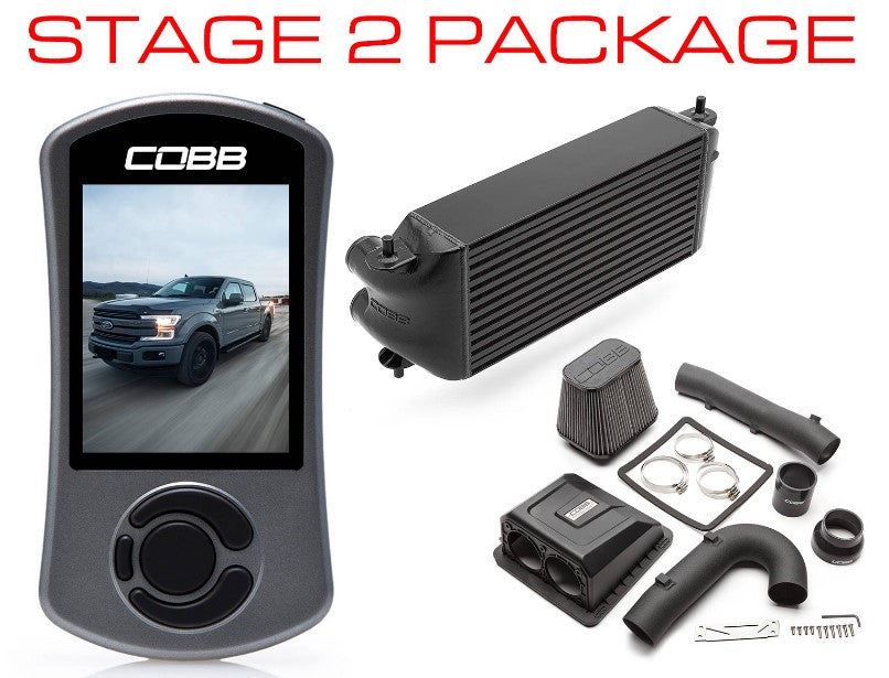 Cobb 17-19 Ford F-150 EcoBoost 3.5L Stage 1+ Power Package w/TCM