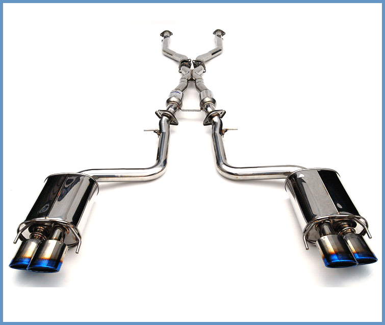 Invidia 14+ Lexus RCF Q300H w/ Rolled Titanium Tips Cat-Back Exhaust