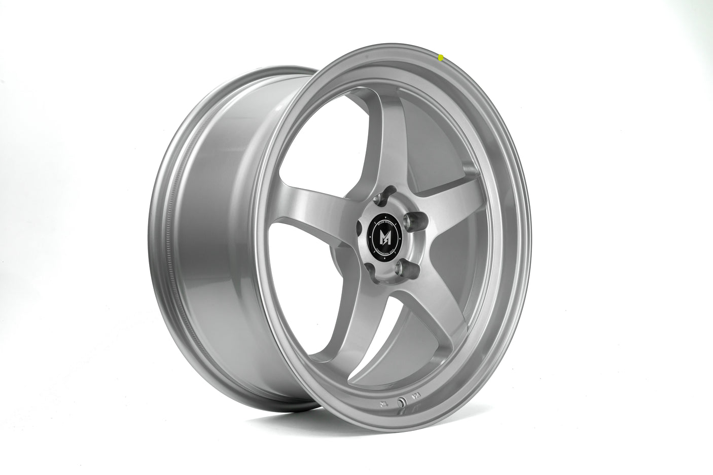 Mflow MFR3 18X8.5 5X100 +35.0 Offset Wheel - Hyper Silver