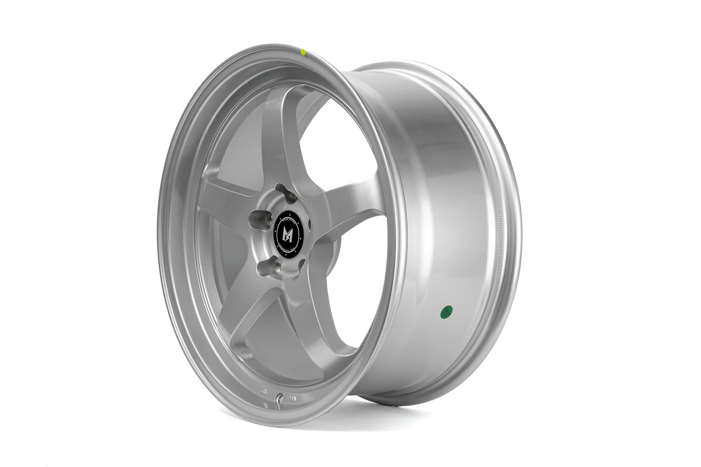 Mflow MFR3 18X8.5 5X100 +35.0 Offset Wheel - Hyper Silver