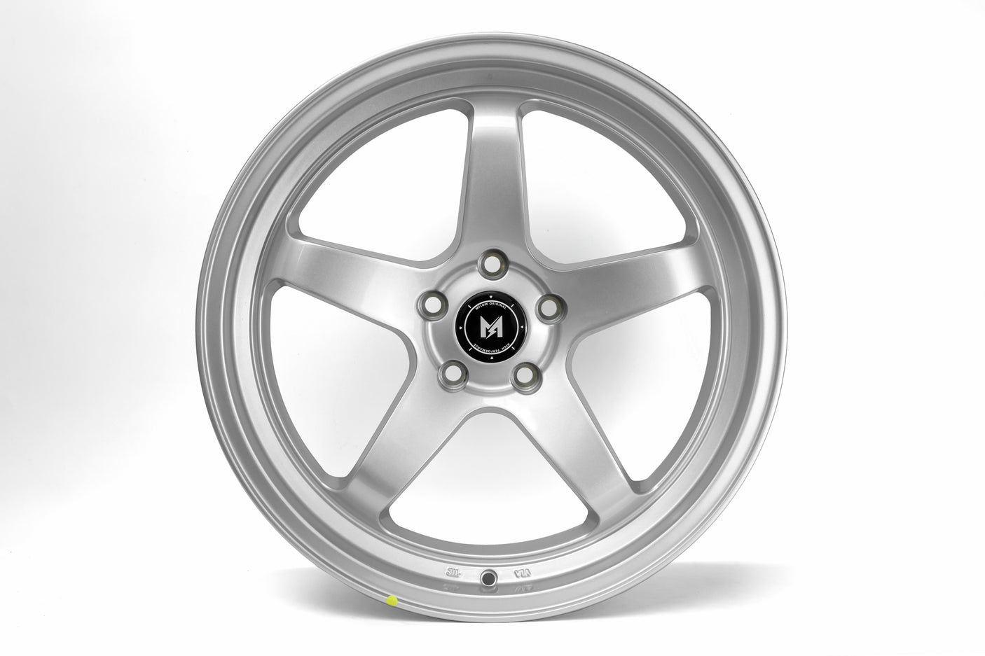 Mflow MFR3 18X9.5 5X100 +35.0 Offset Wheel - Hyper Silver
