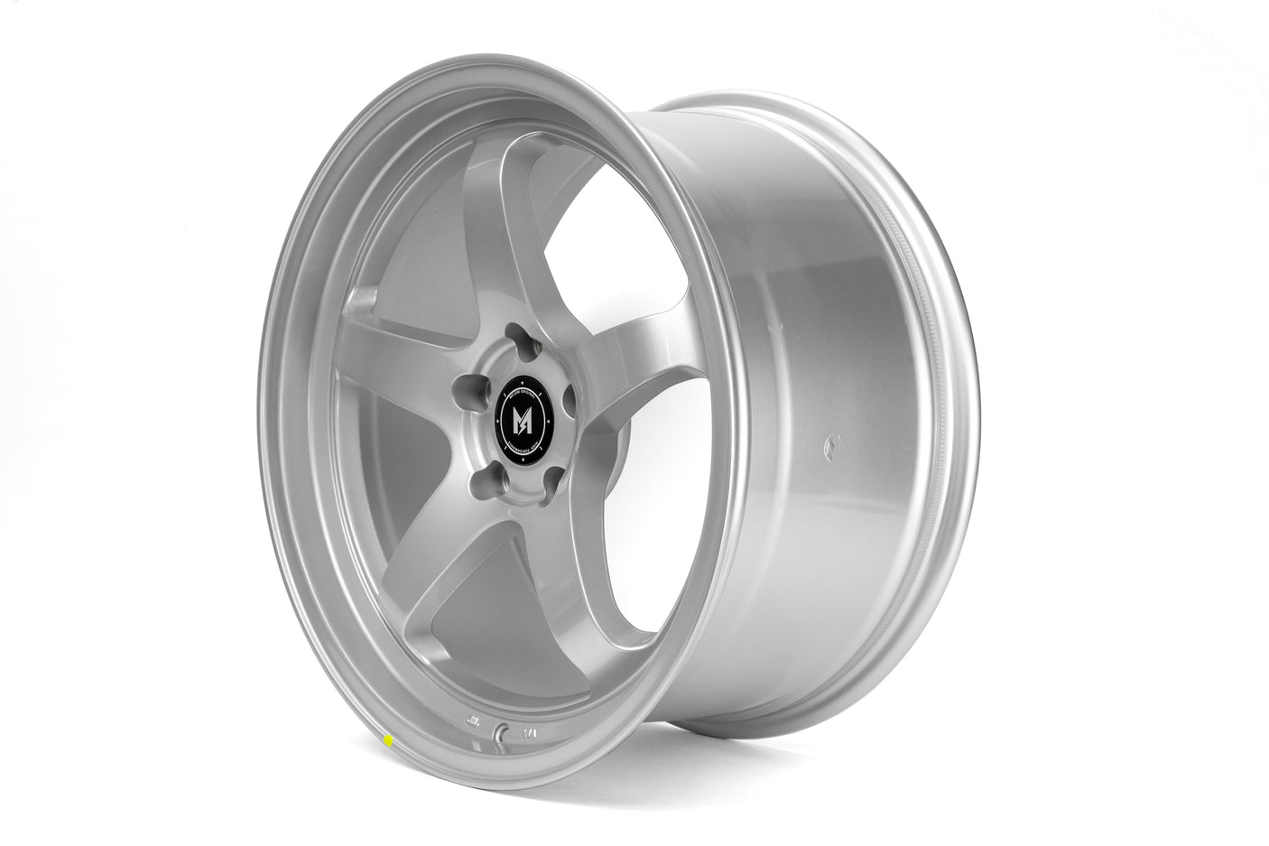 Mflow MFR3 18X9.5 5X100 +35.0 Offset Wheel - Hyper Silver