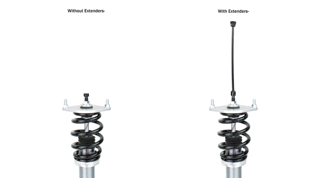 Silver's Neomax Coilover Kit - Rear Dampening Adjustment Extenders (Pair)