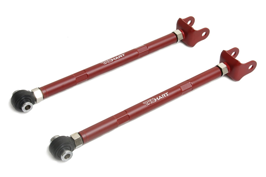 Rear Lower Control Arms w/ Red For 03-07 Infiniti G35 03-08 Nissan 350Z TruHart