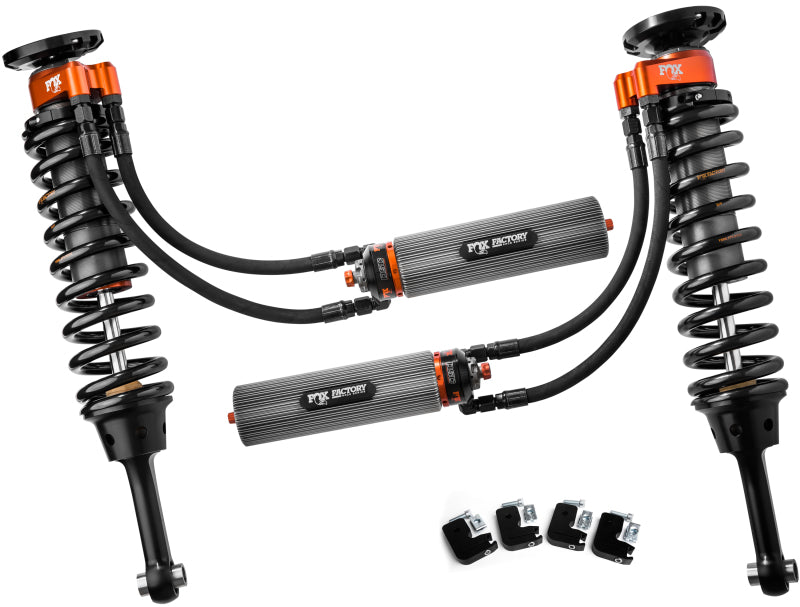 Fox Ford Raptor 3.0 Factory Series 7.9in Int. Bypass Remote Res. Front Coilover Set DSC Adj. - Black