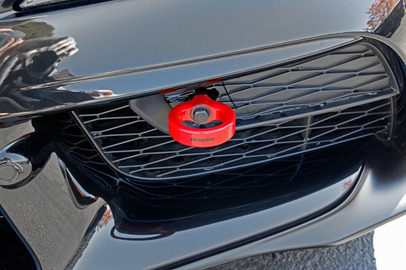 PERRIN 2020 Toyota Supra Tow Hook Kit (Front) - Red