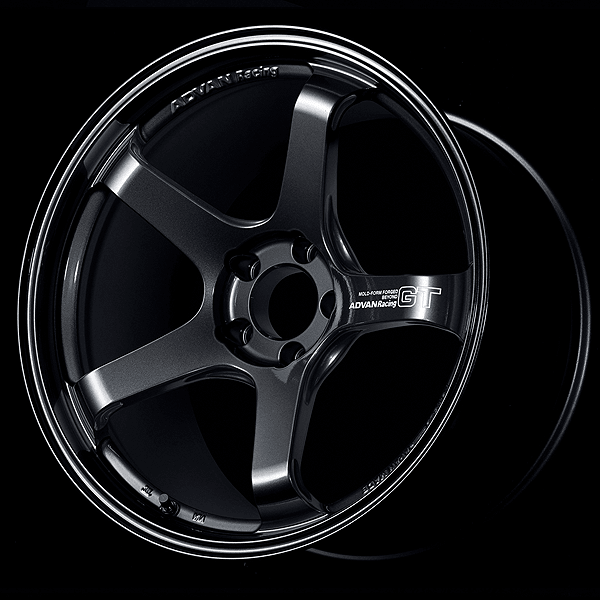 Advan GT Beyond 18x9.5 +29 5x114.3 Racing Titanium Black Wheel