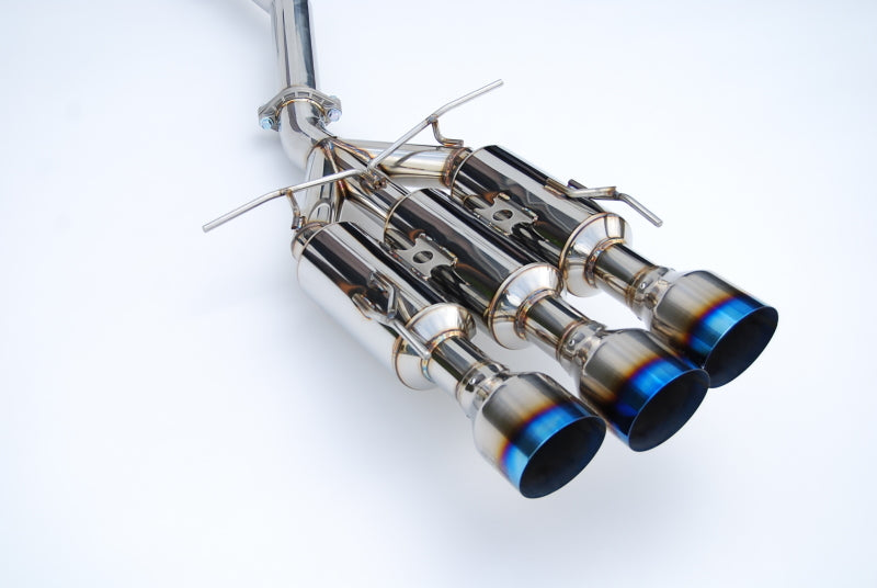 Invidia 17-21 Honda Civic SI Sedan Gemini Triple Titanium Tip Cat-back Exhaust