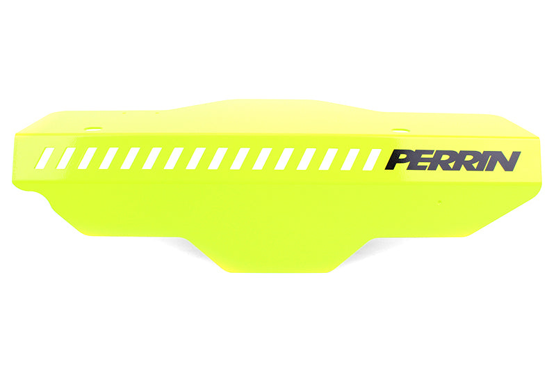 PERRIN Subaru Neon Yellow Pulley Cover