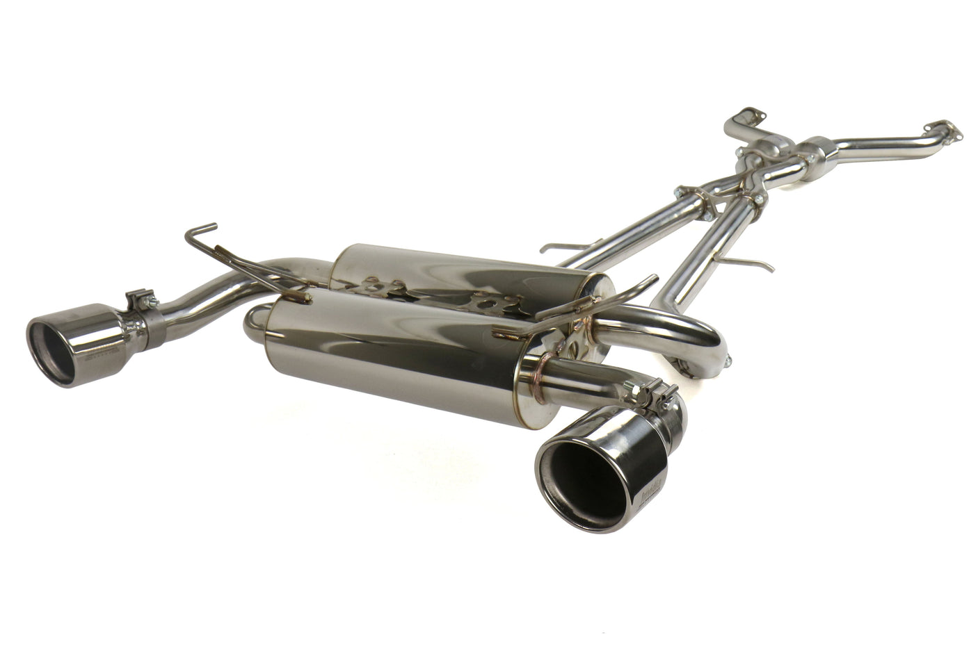Invidia 09+ 370Z Gemini Rolled Stainless Steel Tip Cat-back Exhaust