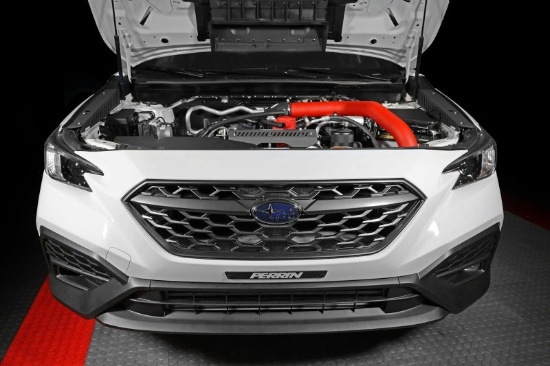 PERRIN 22-23 Subaru WRX Front Mount Intercooler Kit (Red Tubes & Black Core)