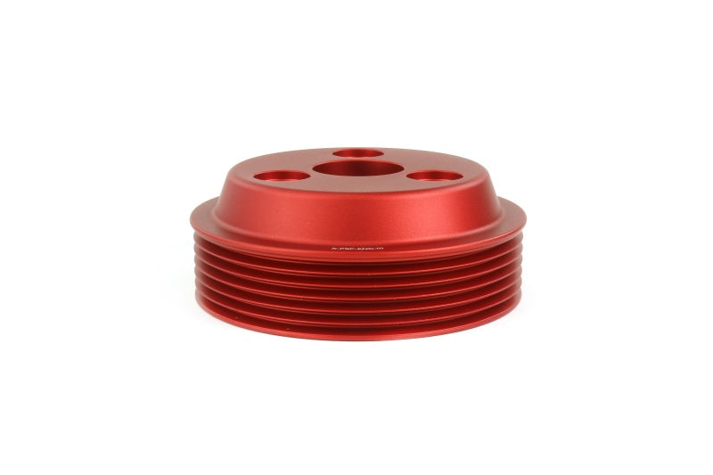 PERRIN 15-21 Subaru WRX Lightweight Water Pump Pulley - Red
