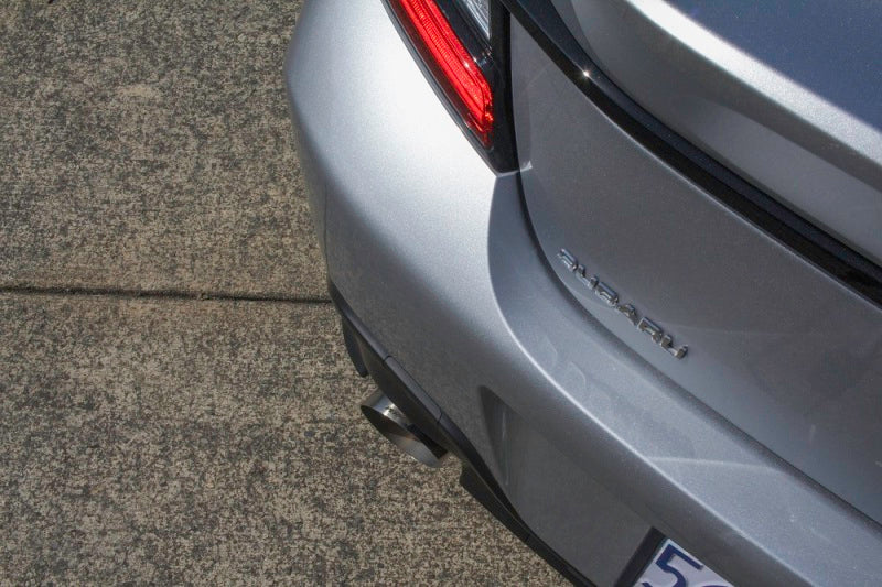 PERRIN 2022 BRZ/GR86 Axle Back Exhaust SS (Single Side Exit w/Helmholtz Chamber)