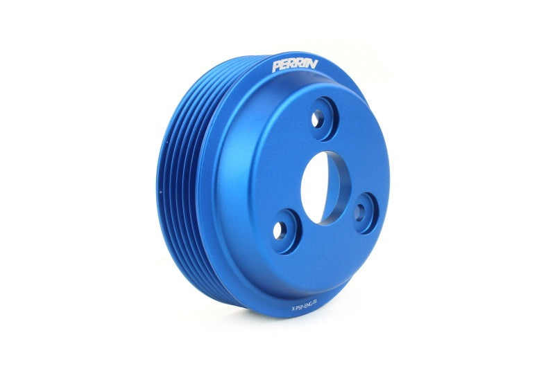 PERRIN 15-21 Subaru WRX Lightweight Water Pump Pulley - Blue