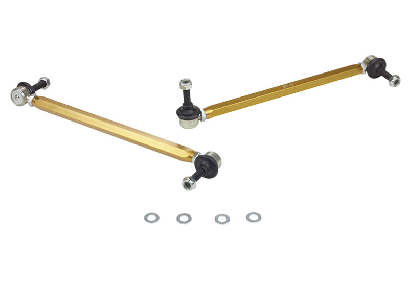 Whiteline 02-06 R53 & 06+ R56 Mini Cooper S Front Swaybar link kit-adjustable ball end links