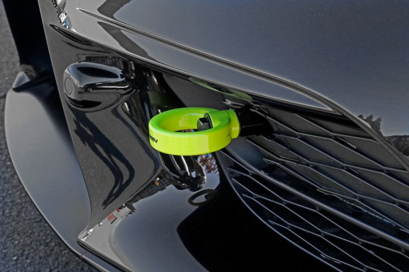 PERRIN 2020 Toyota Supra Tow Hook Kit (Front) - Neon Yellow