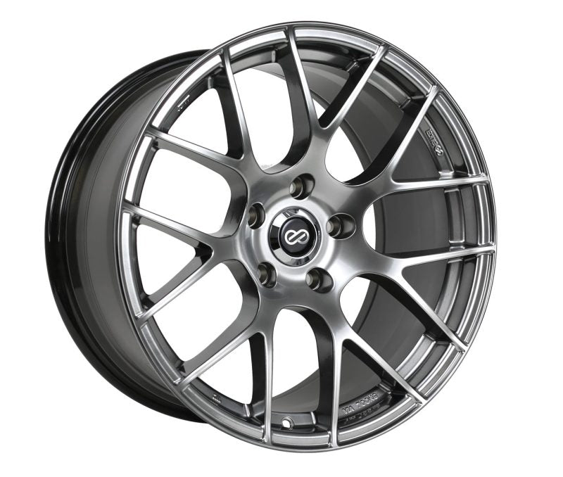 Enkei R Wheel in Hyper Silver - 18x8, 5x112, 45mm Offset