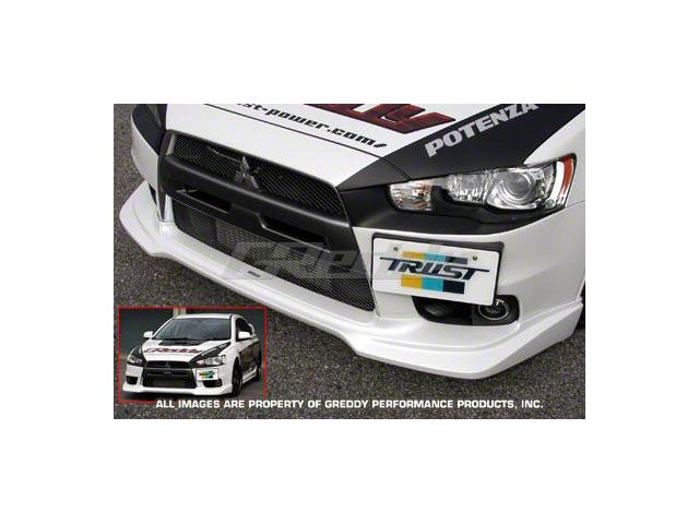 GReddy 08+ Mitsubishi Evolution X Urethane Front Lip Spoiler