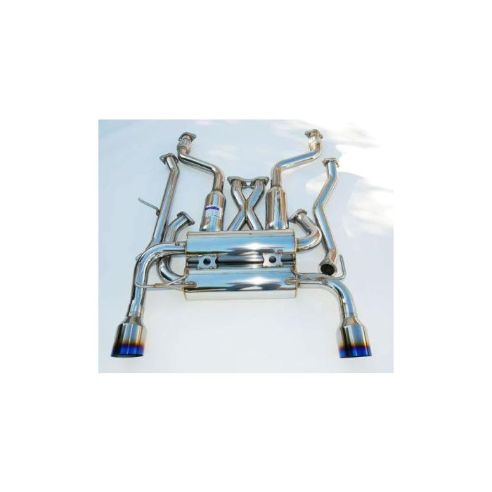 Invidia 09+ 370Z Gemini Single Layer Titanium Tip Cat-back Exhaust