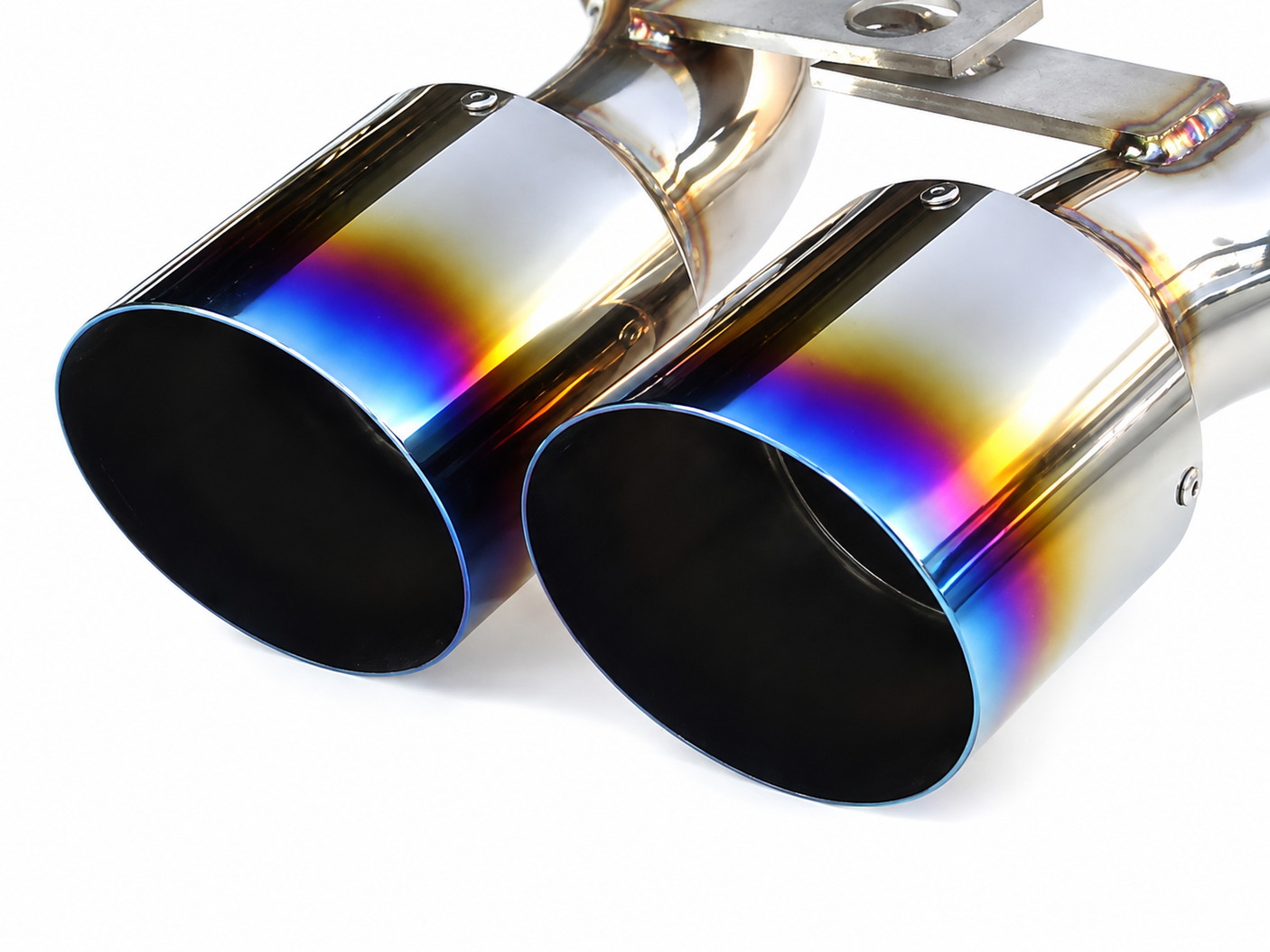 Invidia 05-06 Mini Cooper S 60mm (80mm tip) Titanium Tip Cat-back Exhaust *OVERSIZE SHIPPING*