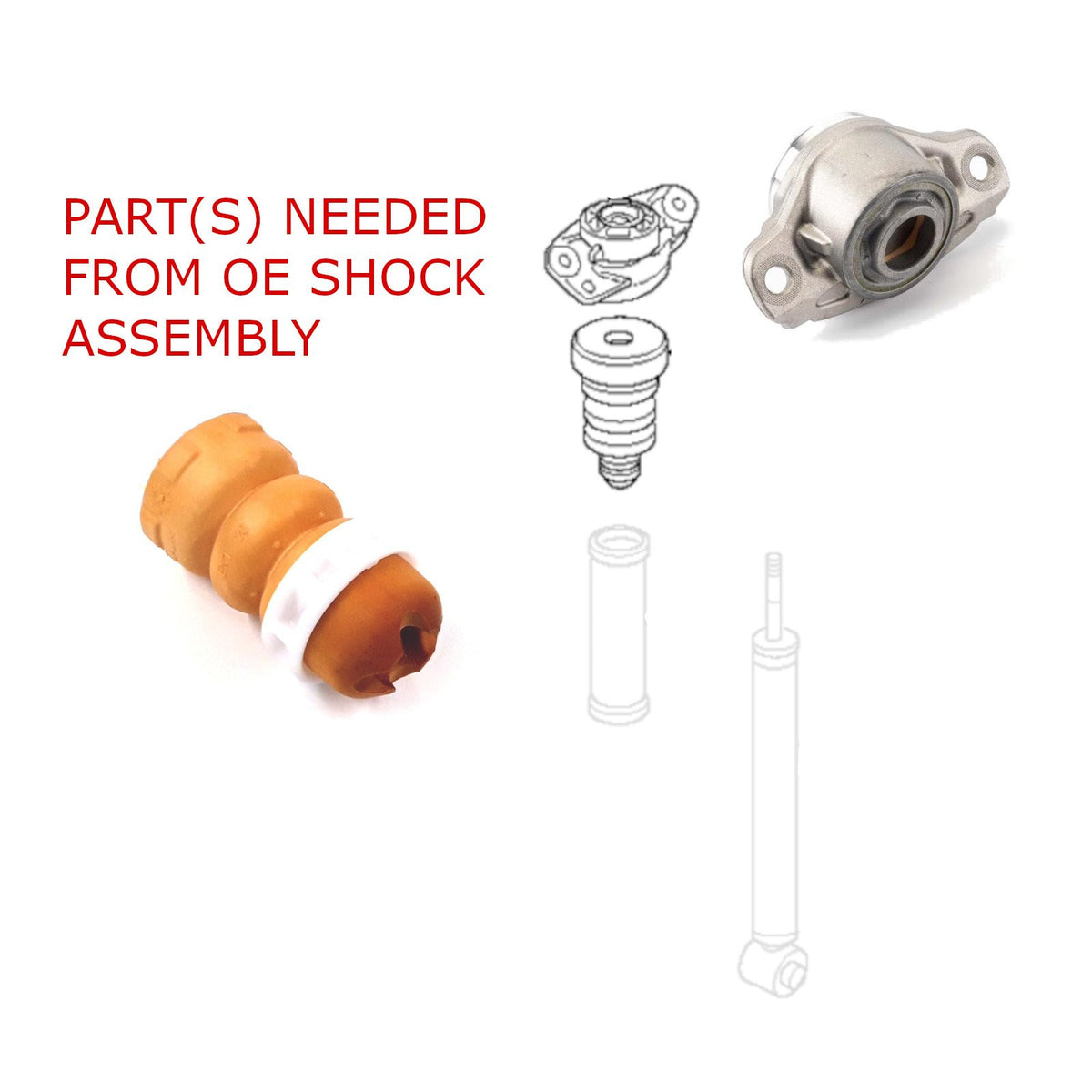 Rev9 Hyper-Street II Coilovers for VW Jetta (A6) 15-18 - product view 8