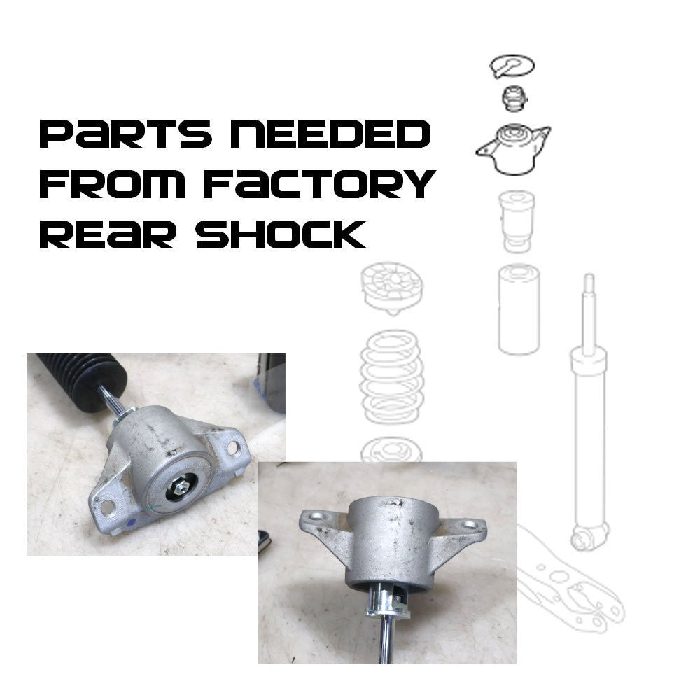 Rev9 Hyper-Street II Coilovers for Audi A4 (B9)17-25 (48/53 ) - product view 8