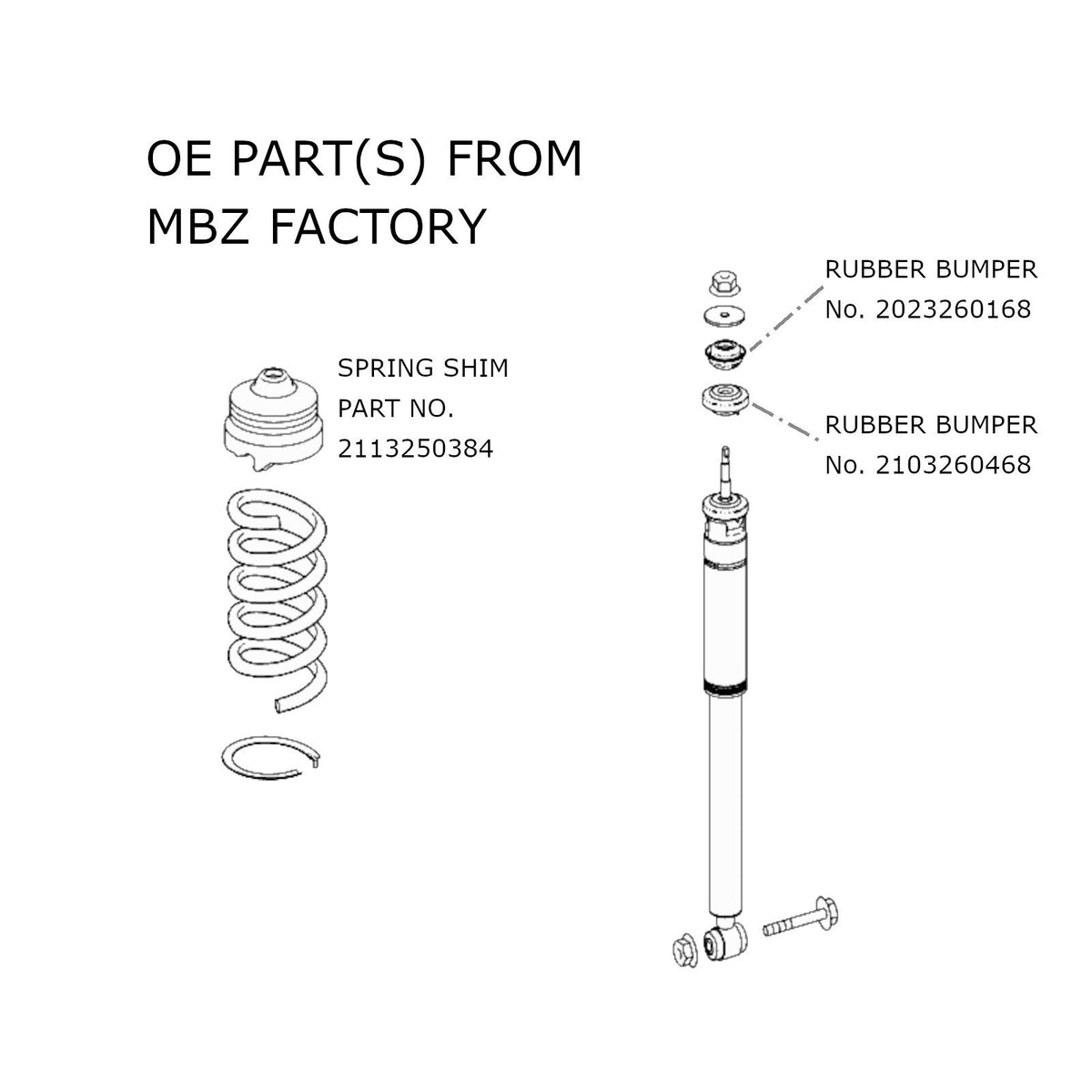 Rev9 Hyper-Street II Coilovers for Mercedes Benz Glk250/350 10-15 (W204) 4Matic - product view 8
