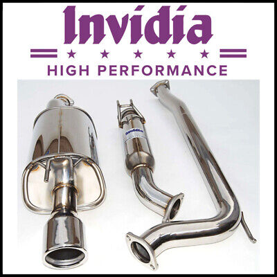 Invidia 06-11 Civic Si 4dr Q300 Stainless Steel Cat-back Exhaust FA5
