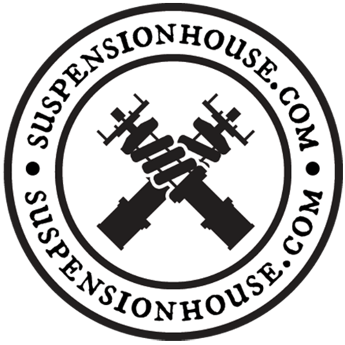 SuspensionHouse.com 5 Inch Circle Logo Sticker