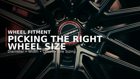 Wheel Fitment: Picking the Right Wheel Size (The Ultimate No-Guessing Guide)