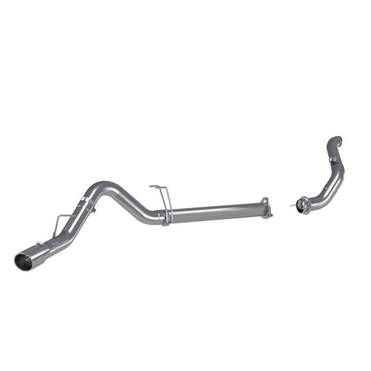 MBRP 11-14 Ford 6.7L F-250/350/450 4in Filter Back Single Side Exit Alum and Down Pipe Exhaust