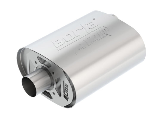 Borla CrateMuffler Ford 5.0L Coyote ATAK 2.5in Offset/Center 12in x 6in x 10.34in Muffler