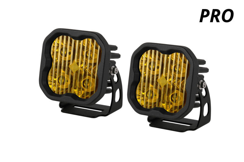 Diode Dynamics SS3 LED Pod Pro - Yellow Combo Standard (Pair)