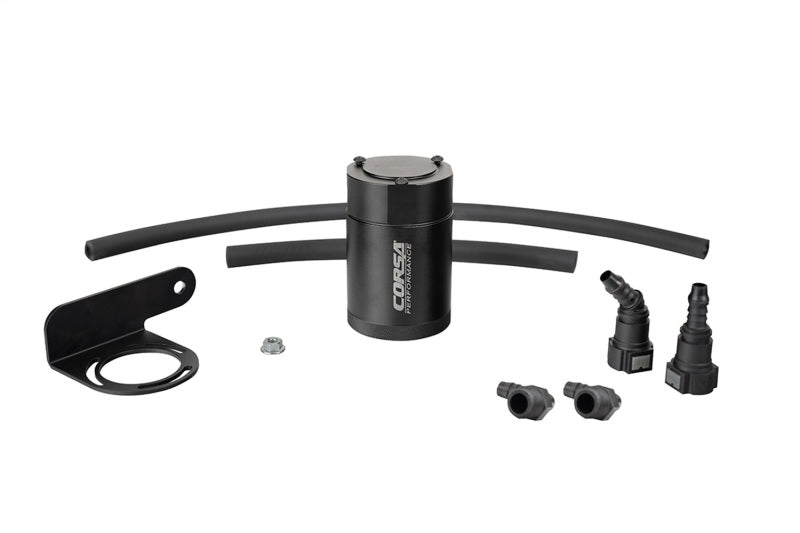 Corsa 2019-2025 Silverado/Sierra & 2021-2025 Tahoe/Suburban/Yukon/Denali Aluminum Oil Catch Can