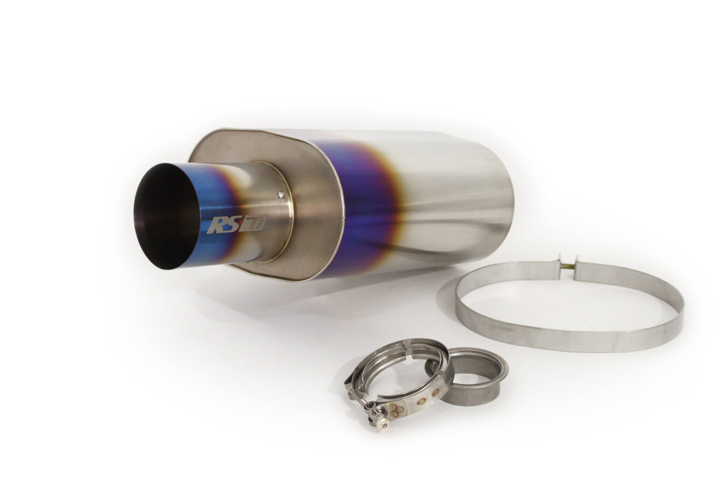 GReddy Universal 3.0in RS-Ti Oval Titanium Muffler