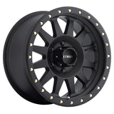 Method MR304 Double Standard 17x8.5 0mm Offset 6x5.5 108mm CB Matte Black Wheel