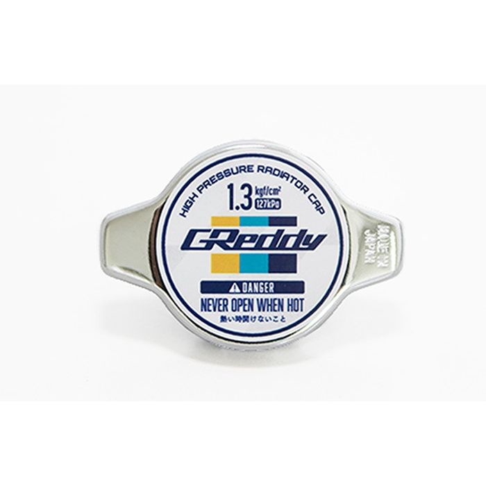 GReddy Type-S 1.3 Radiator Cap Most Nissan / Subaru / Mazda / Mitsubishi / Some Toyota - Brushed