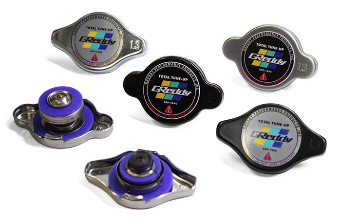 GReddy Type-N 1.3 Radiator Cap Most Honda / Some Toyota - Black