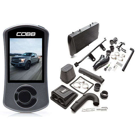 Cobb 17-19 Ford F-150 EcoBoost 3.5L Stage 2 Power Package w/TCM (No Intake) - Silver