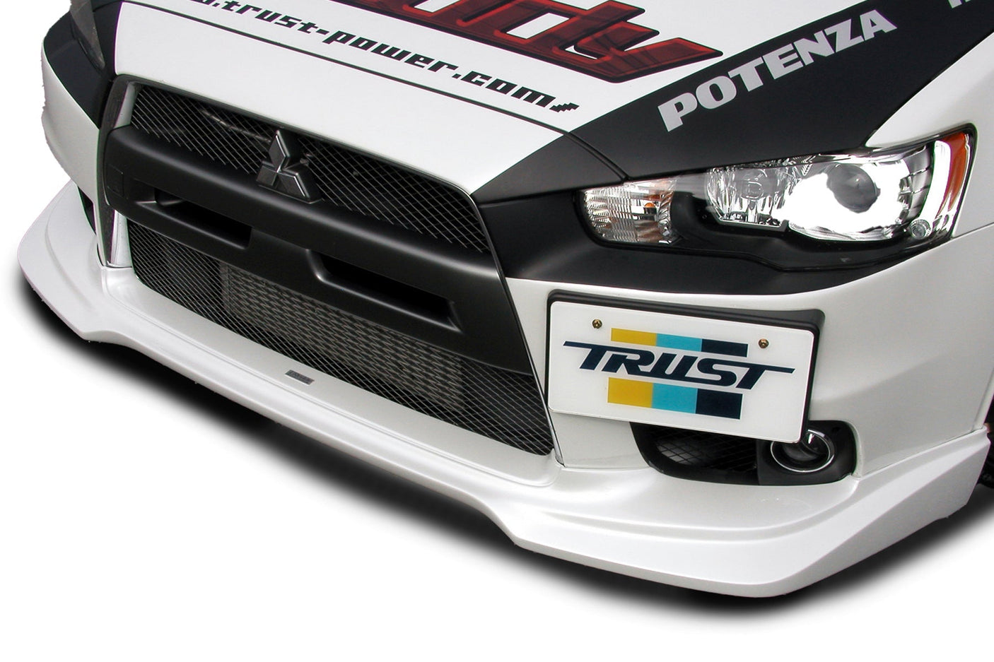 GReddy 08+ Mitsubishi Evolution X Urethane Front Lip Spoiler