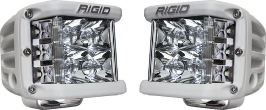 Rigid Industries D-SS - Spot - Set of 2 - White Housing