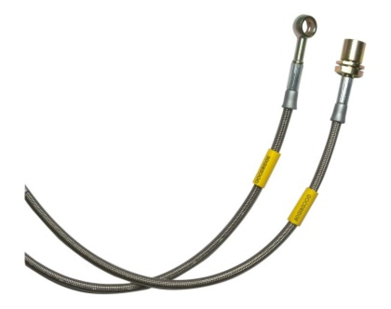 Goodridge 08-15 Mitsubishi Lancer Stainless Steel Rear Brake Lines