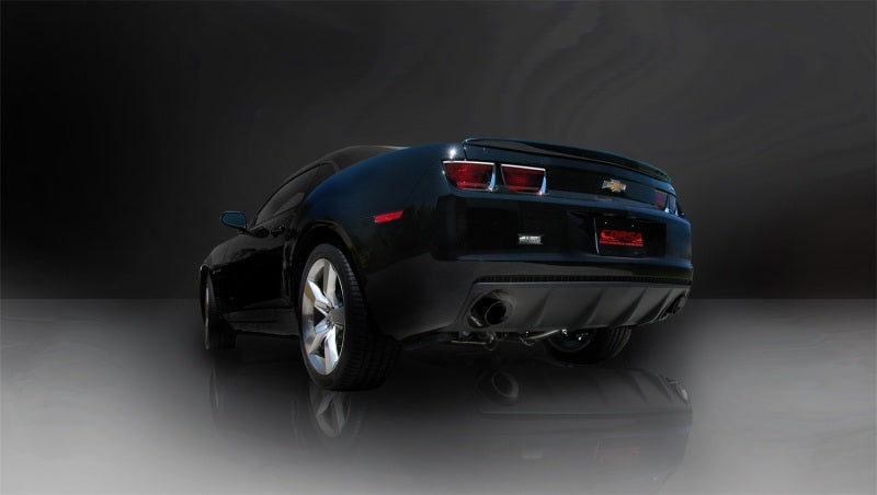 Corsa 2010-2015 Chevrolet Camaro Coupe SS 6.2L V8 Auto Black Sport Cat-Back + XO Exhaust