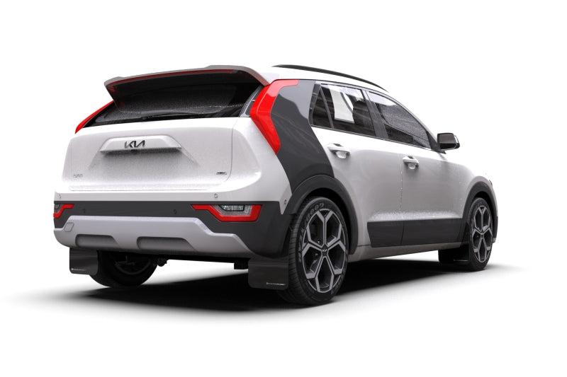 Rally Armor 23-24 Kia Niro SG2 Black UR Mud Flap Red Logo