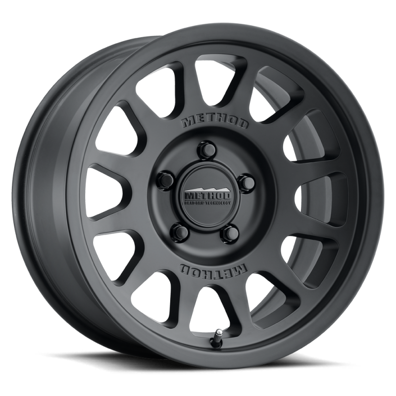 Method MR703 17x8.5 +35mm Offset 5x150 110.5mm CB Matte Black Wheel