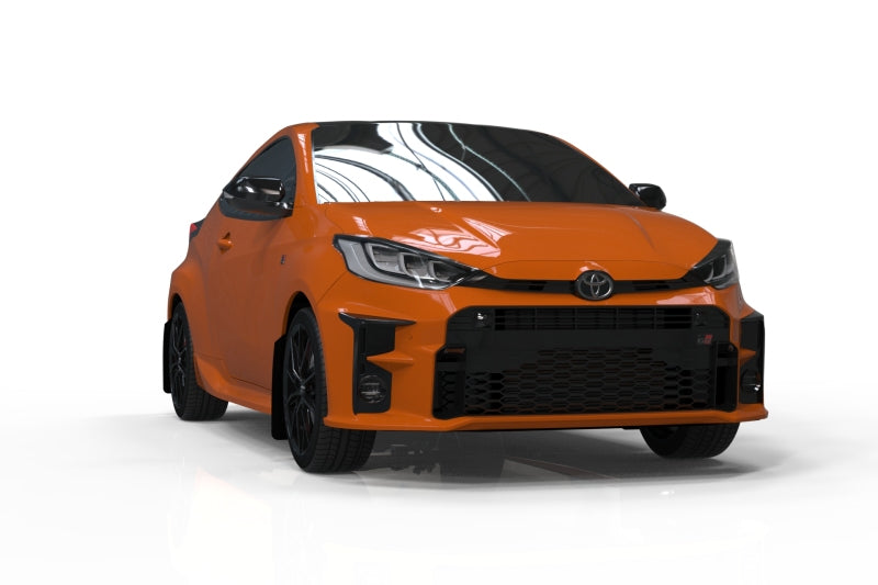 Rally Armor 20-25 Toyota GR Yaris Black Mud Flap w/Grey Logo