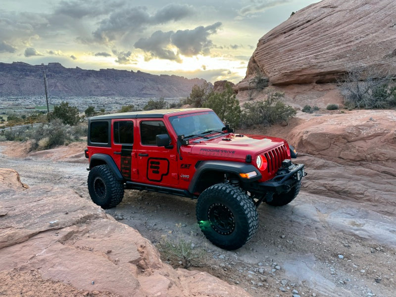 Progressive 07-18 Wrangler (JK) STR 47 Series 2.0 Remote Res Front Shocks (Pair) - 3.5-5.0in