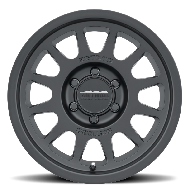 Method MR703 17x8.5 +25mm Offset 6x135 87mm CB Matte Black Wheel