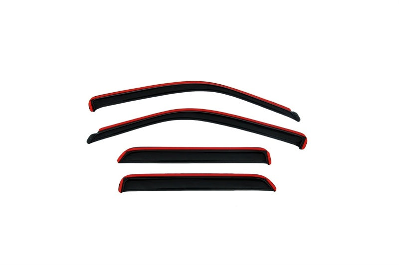 AVS 94-99 Cadillac Deville Ventvisor In-Channel Front & Rear Window Deflectors 4pc - Smoke