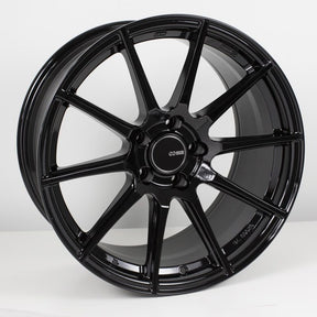 Enkei TS10 Wheel in Gloss Black - 18x9.5, 5x114.3, 35mm Offset